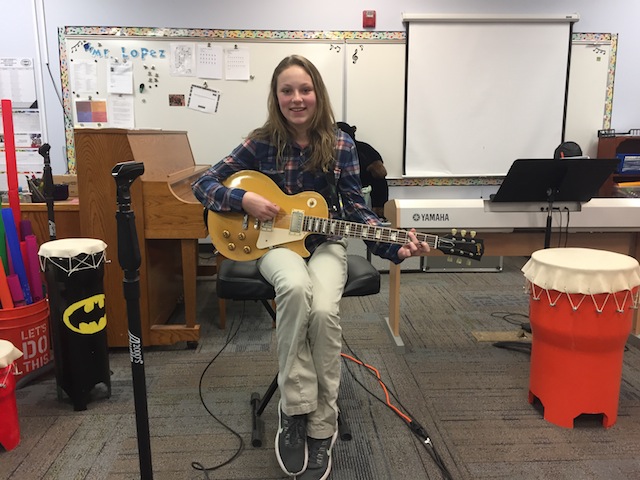 Music Appreciation Class with Tommy Fedak at Rolling Hills Charter School