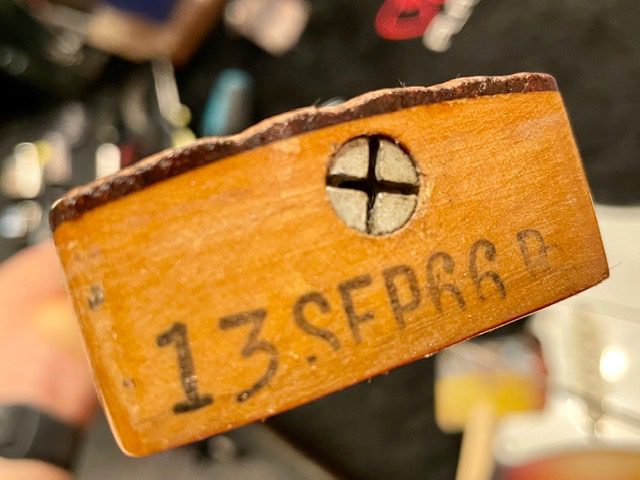Date stamp on a 1966 Fender Stratocaster